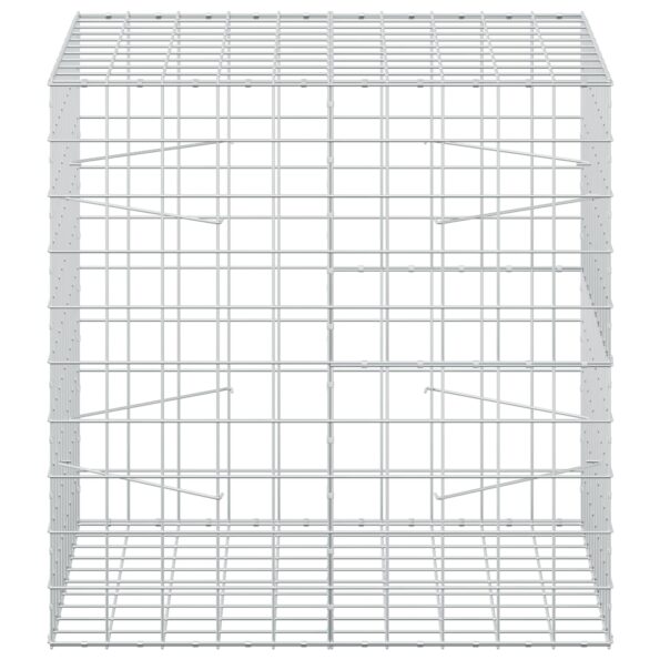 vidaXL Gabión s drôtom 5 mm a sieťou 10x10 cm 100x100x100 cm – Obrázok 3
