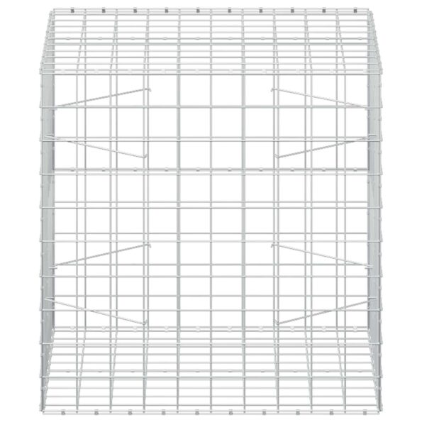 vidaXL Gabión s drôtom 5 mm a sieťou 10x10 cm 100x100x100 cm – Obrázok 4