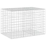 vidaXL Gabión s drôtom 5 mm a sieťou 10x10 cm 150x100x100 cm – Obrázok 2