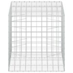 vidaXL Gabión s drôtom 5 mm a sieťou 10x10 cm 150x100x100 cm – Obrázok 4