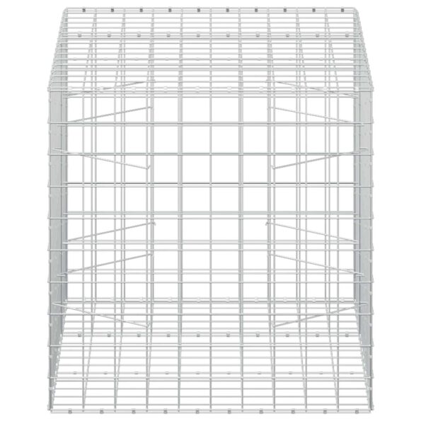 vidaXL Gabión s drôtom 5 mm a sieťou 10x10 cm 150x100x100 cm – Obrázok 4