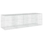 vidaXL Gabión s drôtom 5 mm a sieťou 10x10 cm 350x100x100 cm – Obrázok 2