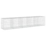 vidaXL Gabión s drôtom 5 mm a sieťou 10x10 cm 500x100x100 cm – Obrázok 2
