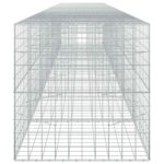 vidaXL Gabión s drôtom 5 mm a sieťou 10x10 cm 700x100x100 cm – Obrázok 4