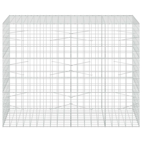 vidaXL Gabión s drôtom 5 mm a sieťou 10x10 cm 200x100x150 cm – Obrázok 3