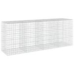 vidaXL Gabión s drôtom 5 mm a sieťou 10x10 cm 400x100x150 cm – Obrázok 2