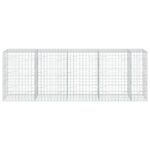 vidaXL Gabión s drôtom 5 mm a sieťou 10x10 cm 450x100x150 cm – Obrázok 3