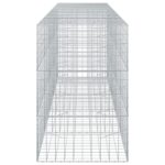 vidaXL Gabión s drôtom 5 mm a sieťou 10x10 cm 450x100x150 cm – Obrázok 4