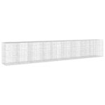 vidaXL Gabión s drôtom 5 mm a sieťou 10x10 cm 900x100x150 cm – Obrázok 2