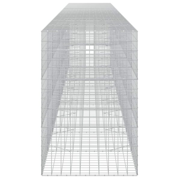 vidaXL Gabión s drôtom 5 mm a sieťou 10x10 cm 900x100x150 cm – Obrázok 4