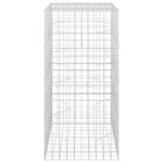 vidaXL Gabión s drôtom 5 mm a sieťou 10x10 cm 100x100x200 cm – Obrázok 3