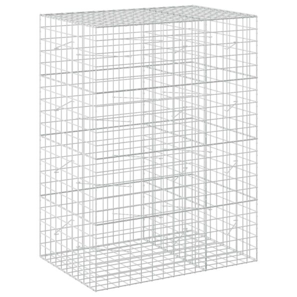 vidaXL Gabión s drôtom 5 mm a sieťou 10x10 cm 150x100x200 cm – Obrázok 2