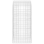 vidaXL Gabión s drôtom 5 mm a sieťou 10x10 cm 150x100x200 cm – Obrázok 4