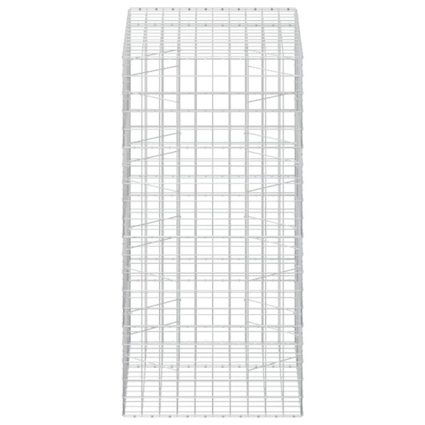 vidaXL Gabión s drôtom 5 mm a sieťou 10x10 cm 150x100x200 cm – Obrázok 4