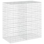 vidaXL Gabión s drôtom 5 mm a sieťou 10x10 cm 200x100x200 cm – Obrázok 2