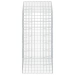 vidaXL Gabión s drôtom 5 mm a sieťou 10x10 cm 200x100x200 cm – Obrázok 4