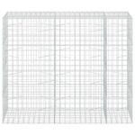 vidaXL Gabión s drôtom 5 mm a sieťou 10x10 cm 250x100x200 cm – Obrázok 3