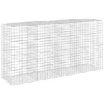 vidaXL Gabión s drôtom 5 mm a sieťou 10x10 cm 400x100x200 cm – Obrázok 2