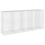 vidaXL Gabión s drôtom 5 mm a sieťou 10x10 cm 450x100x200 cm – Obrázok 2