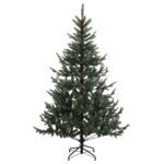 vidaXL Umelý Sklápací Vianočný Stromček 120 cm 150 LED Teplá biela – Obrázok 5
