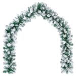 vidaXL Mini vianočný stromček 45 cm PVC Biela – Obrázok 5