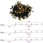 vidaXL Mini vianočný stromček 90 cm 125 LED Teplá biela PVC Biela – Obrázok 11