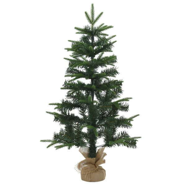 vidaXL Súprava mini vianočných stromčekov 90 cm PVC a PE Zelená – Obrázok 3