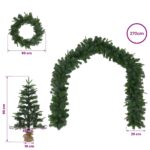 vidaXL Súprava mini vianočných stromčekov 90 cm PVC a PE Zelená – Obrázok 7