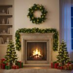 vidaXL Mini vianočný stromček 90 cm 175 LED Teplá biela PVC a PE – Obrázok 3