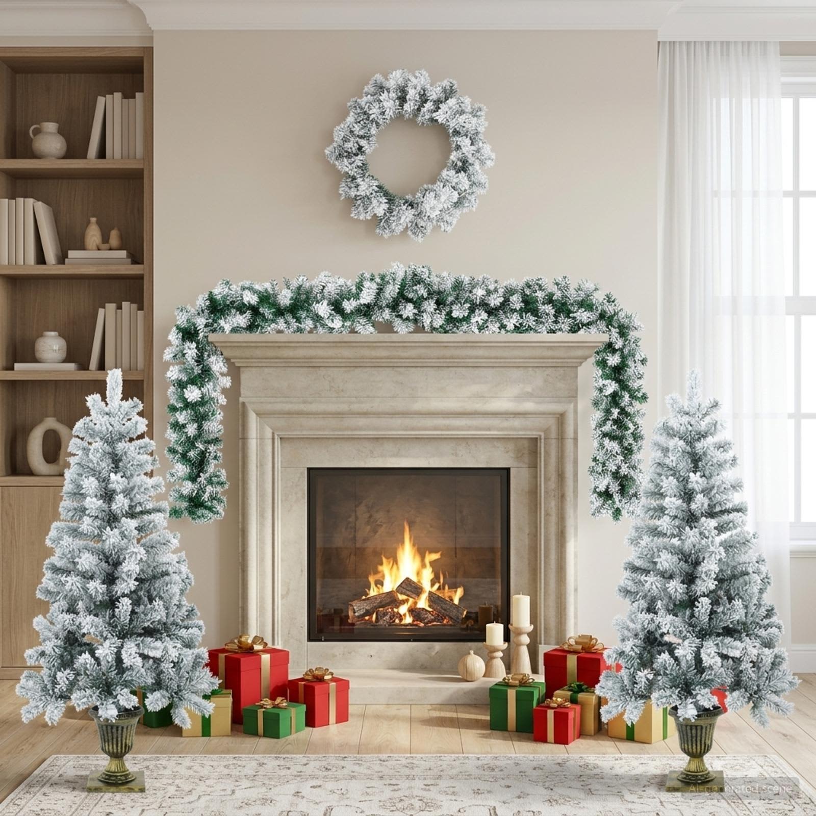 3468446_1.jpg vidaXL Mini vianočný stromček 120 cm PVC Biela – Obrázok 1