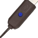 vidaXL Vianočný sob 6 ks 270 LED Teplá biela – Obrázok 7