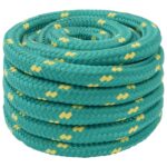 vidaXL Viacúčelové úžitkové lano 30 mm 5 m Zelená PP