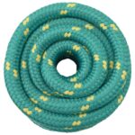 vidaXL Viacúčelové úžitkové lano 30 mm 5 m Zelená PP – Obrázok 2