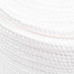vidaXL Viacúčelové úžitkové lano 18 mm 100 m Biela PP – Obrázok 5