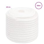 vidaXL Viacúčelové úžitkové lano 18 mm 100 m Biela PP – Obrázok 6