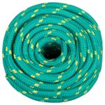 vidaXL Viacúčelové úžitkové lano 18 mm 100 m Zelená PP – Obrázok 3