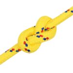 vidaXL Viacúčelové úžitkové lano 18 mm 50 m Žltá PP – Obrázok 5