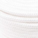 vidaXL Viacúčelové úžitkové lano 14 mm 100 m Biela PP – Obrázok 4