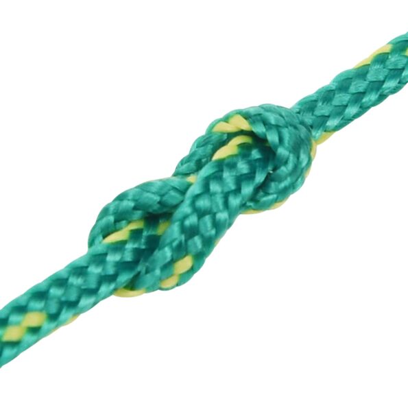 vidaXL Viacúčelové úžitkové lano 2 mm 250 m Zelená PP – Obrázok 5