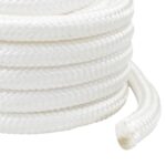 vidaXL Viacúčelové úžitkové lano 30 mm 50 m Biela PP – Obrázok 4