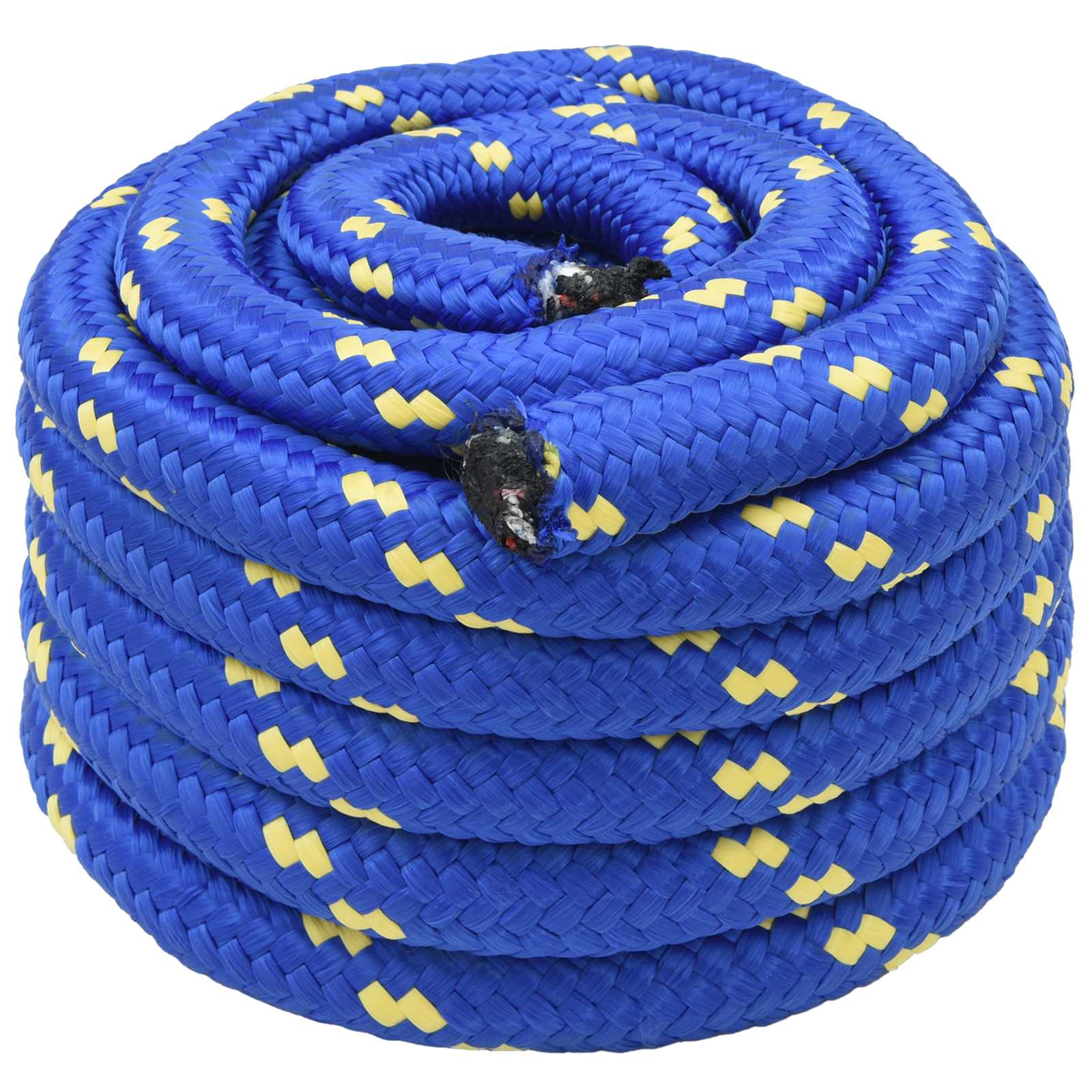 3472924_1.jpg vidaXL Viacúčelové úžitkové lano 40 mm 10 m Modrá PP – Obrázok 1
