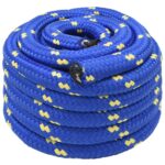 vidaXL Viacúčelové úžitkové lano 50 mm 25 m Modrá PP