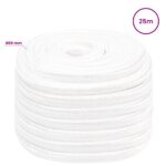 vidaXL Viacúčelové úžitkové lano 20 mm 25 m Biela PP – Obrázok 6
