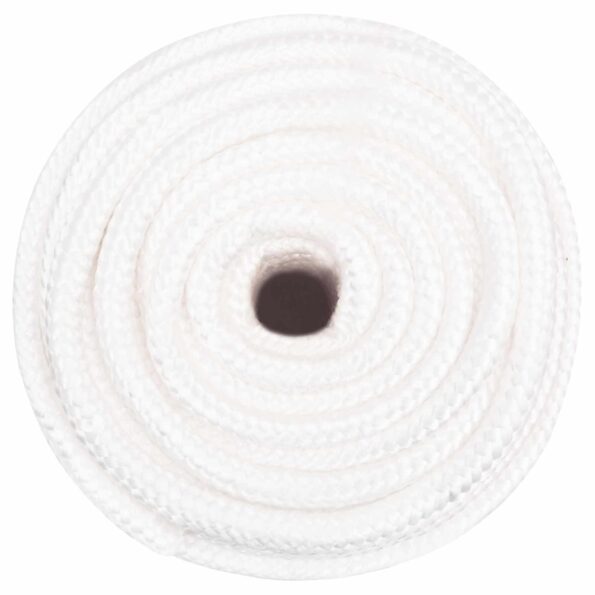 vidaXL Viacúčelové úžitkové lano 16 mm 50 m Biela PP – Obrázok 3
