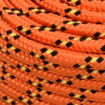 vidaXL Viacúčelové úžitkové lano 6 mm 500 m Oranžová PP – Obrázok 4