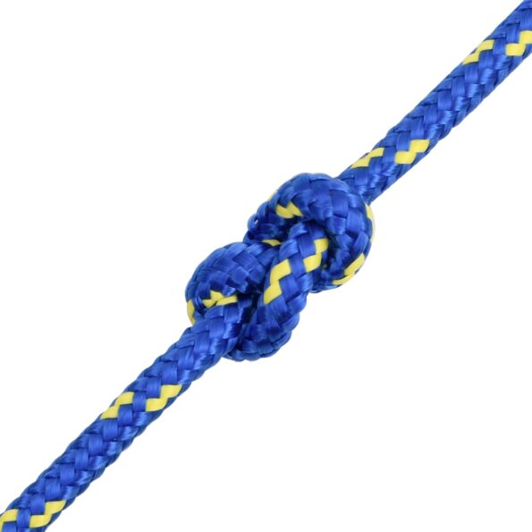 vidaXL Viacúčelové úžitkové lano 6 mm 50 m Modrá PP – Obrázok 5