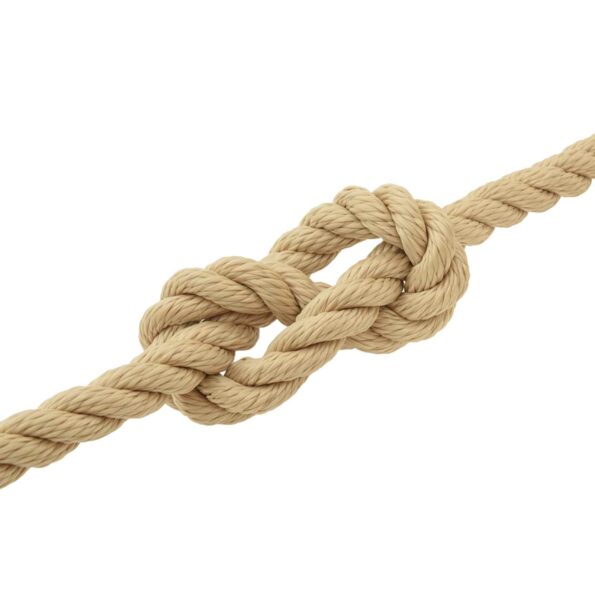 vidaXL Viacúčelové úžitkové lano 20 mm 50 m Prírodná PP – Obrázok 3