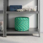 vidaXL Viacúčelové úžitkové lano 12 mm 25 m Zelená PP