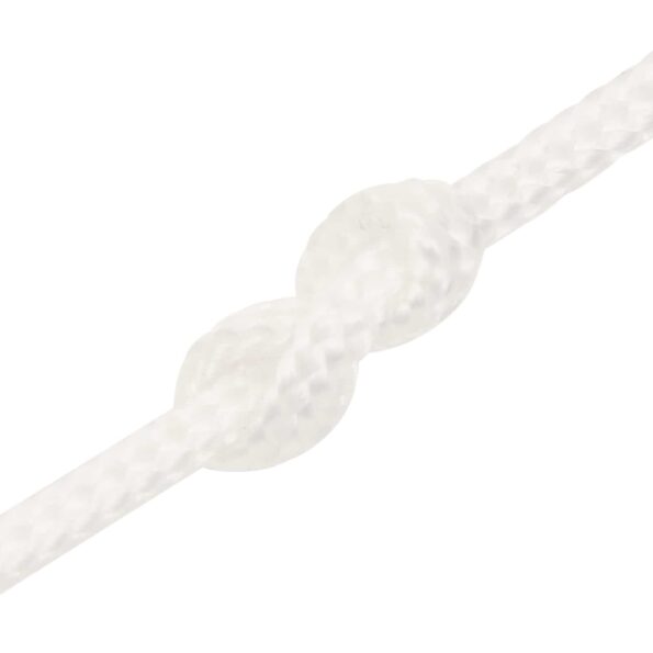 vidaXL Viacúčelové úžitkové lano 2 mm 250 m Biela PP – Obrázok 5