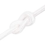vidaXL Viacúčelové úžitkové lano 20 mm 100 m Biela PP – Obrázok 5